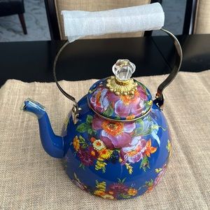MacKenzie-Childs Tea Pot - BRAND NEW never used